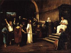 Christ before Pilate, Mihaly Munkacsy